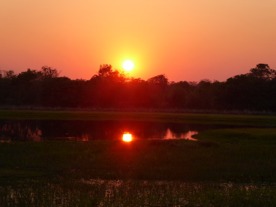 Barra Mansa Lodge sundowner  