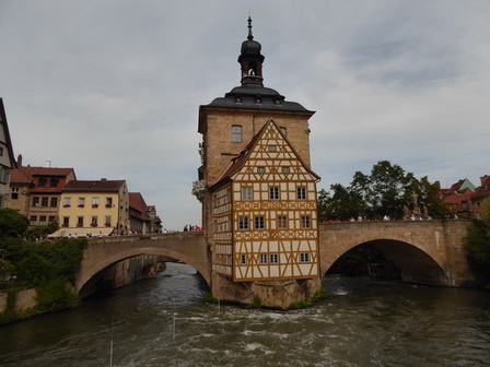 Bamberg an der Regnitz Rathaus