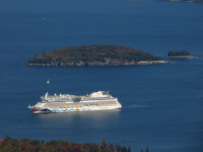  Cadillac Mountain NP  Hiking Trail from Otter Cove to Top