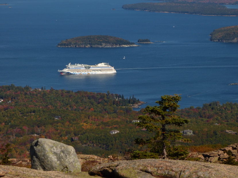  Cadillac Mountain NP  Hiking Trail from Otter Cove to Top