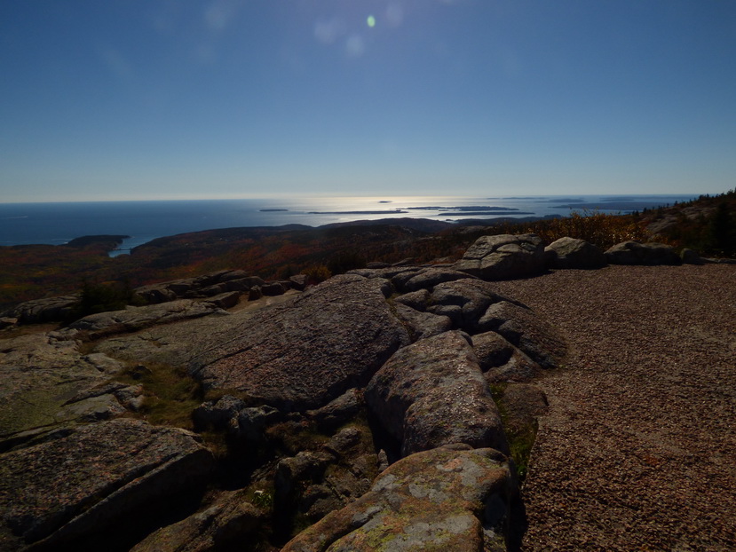  Cadillac Mountain NP  Hiking Trail from Otter Cove to Top