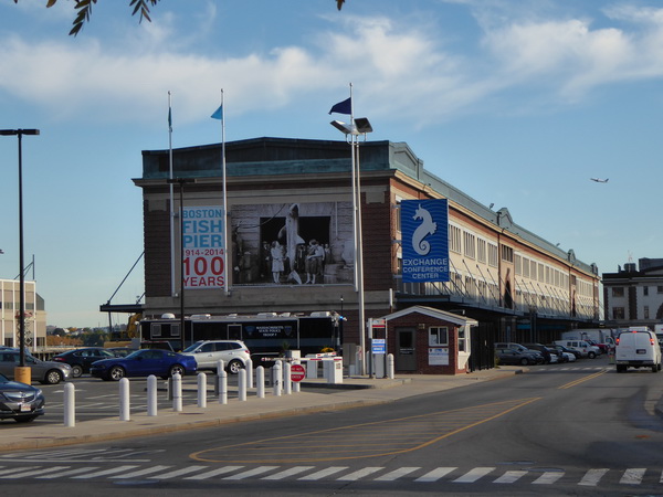 Boston Harbour Walk in The City Boston Fish Pier