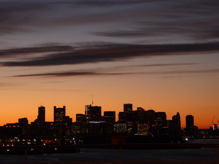 Boston  Ships Boston Harbour