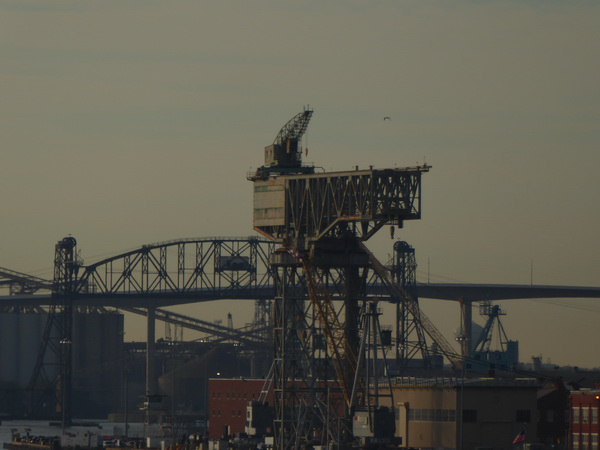 norfolk warships cranes