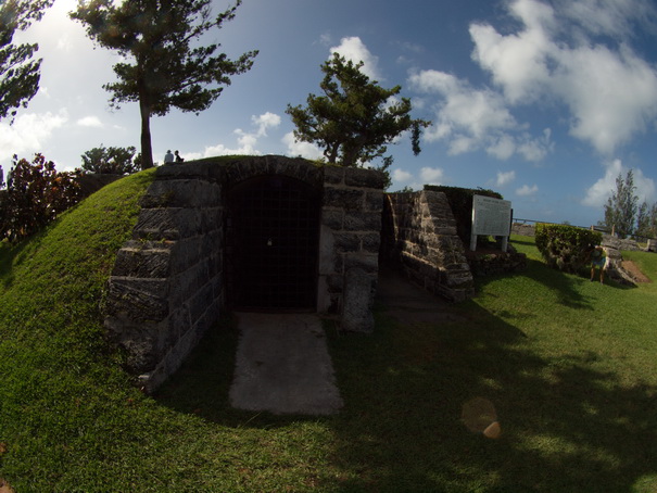 Hamilton Bermuda Bermudas Scaur Hill Fort Park Canon