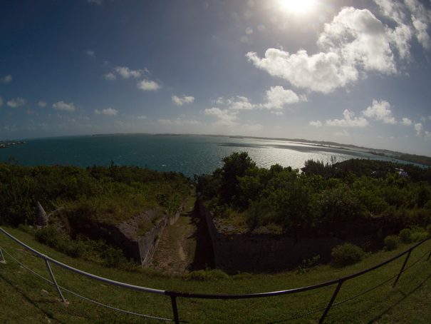 Hamilton Bermuda Bermudas Scaur Hill Fort Park Canon