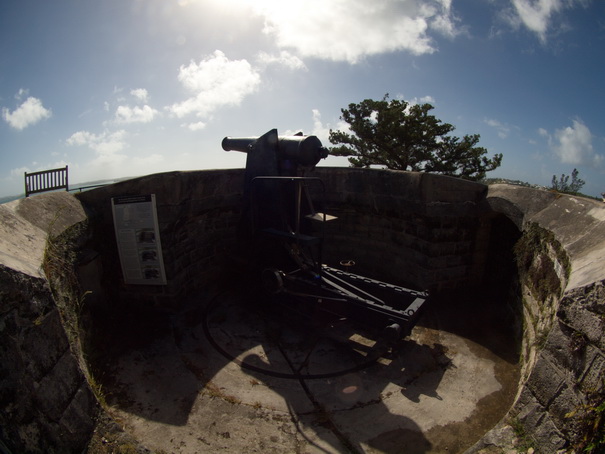 Scaur Hill Fort Park Hamilton Bermuda Bermudas Hafen