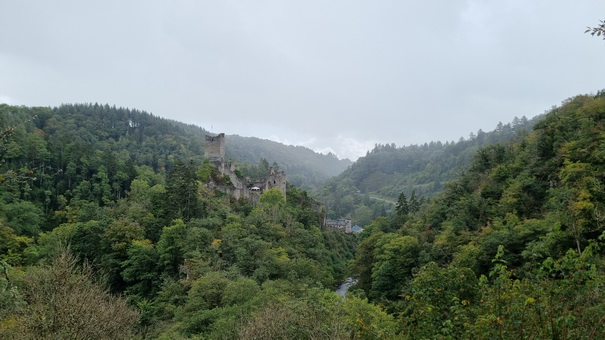 Manderscheid  Burgen 2 Manderscheider  bUrgen Niederburg 