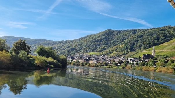 Eifel Mosel AlF dampfende Mosel