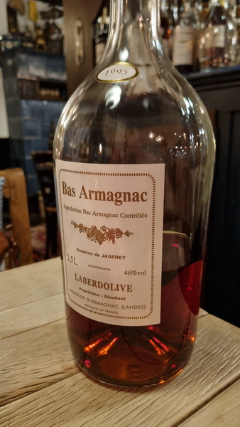 Restaurant Dröppelminna Cognac Bas Armagnac  1995