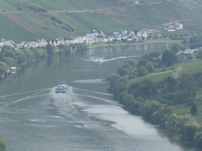 Mosel Marienburg  Bullay Moselschleife Prinzenkopf