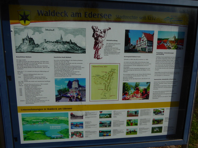 Edersee  Schloss Waldeck 