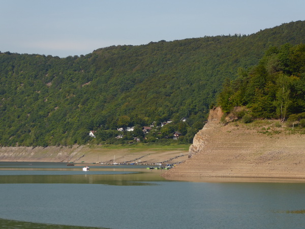  Waldhotel Wiesemann Edersee   niedrigwasser