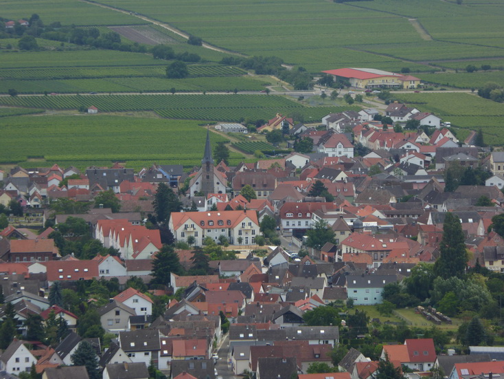 Pfalz Neustadt an der Weinstrasse  Schloss Hambach  Restaurant 1832