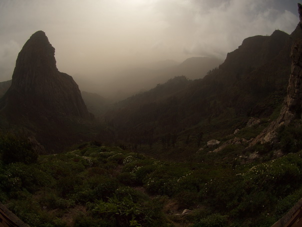   Caada De Jorge Berge Barrancos Felsen agaven