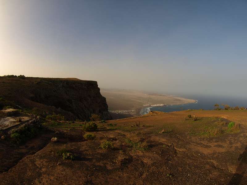 Lanzarote Wanderung nach Haria Tal der Tausend Palmen  Mirador Famara