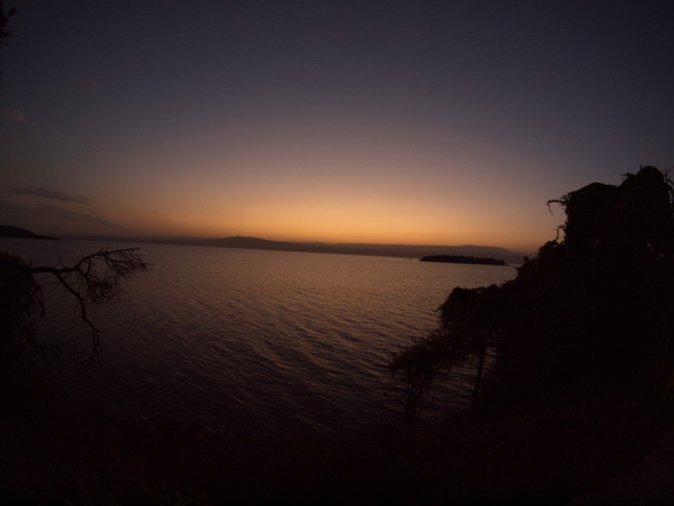  Kenia  Lake Baringo Island Camp 2 Fisheye Banda