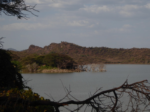  Kenia  Lake Baringo Island Camp our Lodge