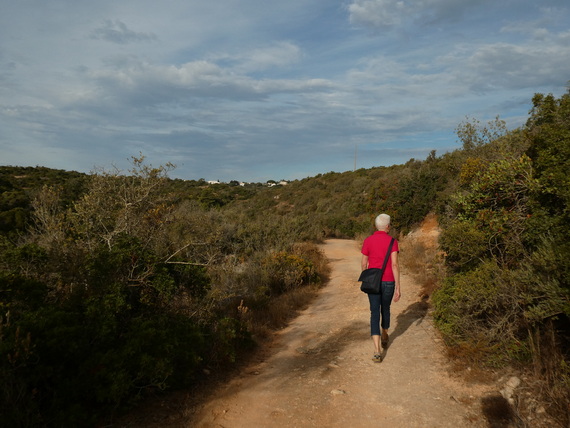 Walking Coastline Algarve