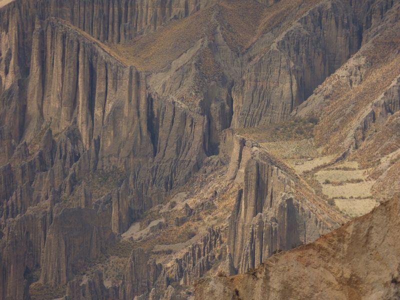 Cumbre La Paz Muela del Diablo Beste Aussicht von La Paz