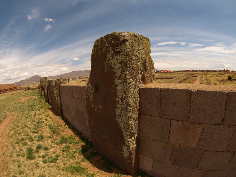 Tiahuanacao Tiwanaku Prä Inka Kultur La Paz Bolivien  Puma Punku Pukara Kultur 