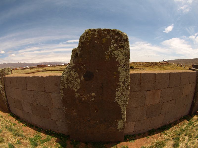 Tiahuanacao Tiwanaku Prä Inka Kultur La Paz Bolivien  Puma Punku Pukara Kultur 