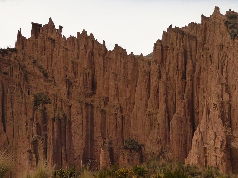 La Paz Muela del Diablo Beste Aussicht von La Paz 4x4 Abenteuer auf 4000 m