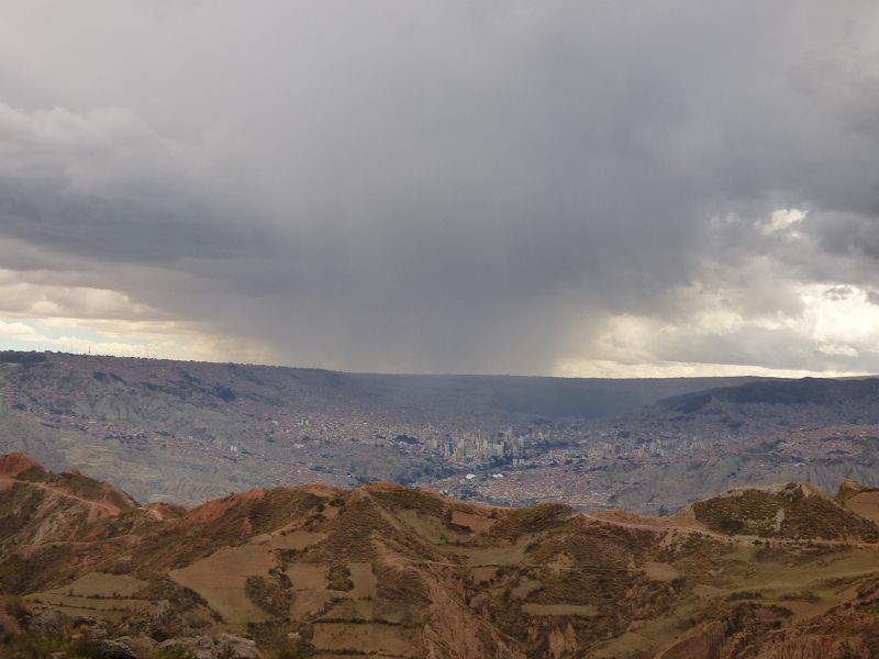 La paz und el alto  4000 metro