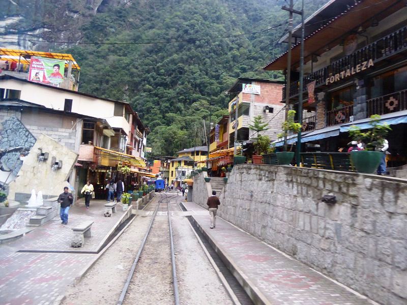 Ollantaytambo to  Aguas Calientes, Peru by Rail arrival AC