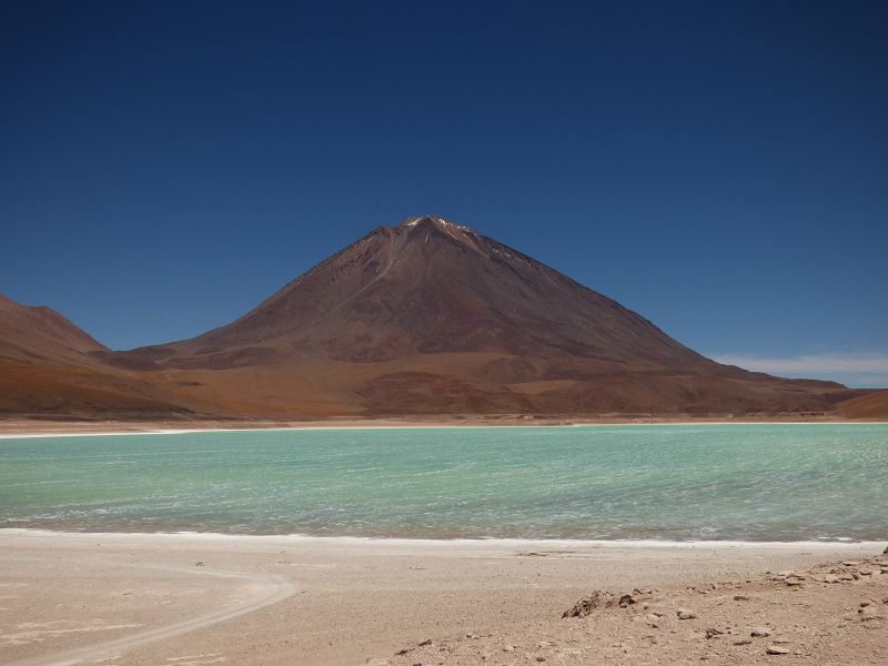 Daliwüste Farbenwüste Vulkan  Sairecabur   Licancabur Juriques Dali Desierto 