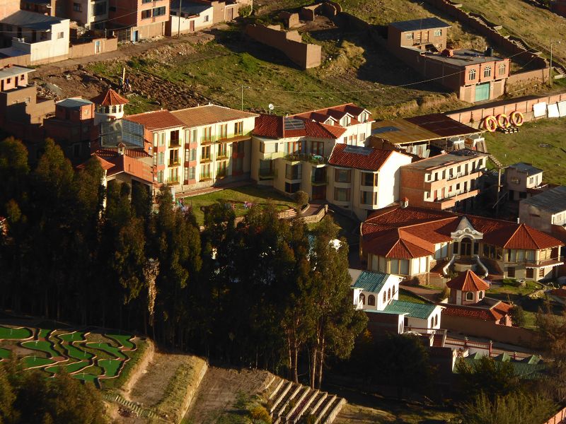 Bolivien  Copacabana  Lago Titicaca Titicacasee Hotel Rosario del Lago Boutique Hotel