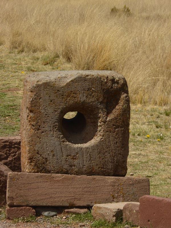 Pukara Kultur Sonnentor Entrada Templete Semi-Subterrano