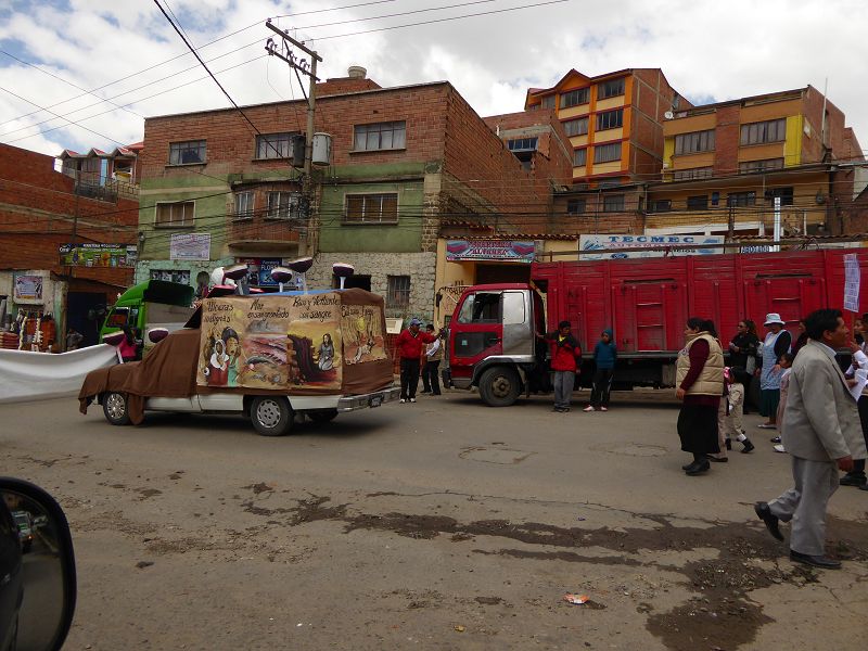 City La Paz Strassenumzug