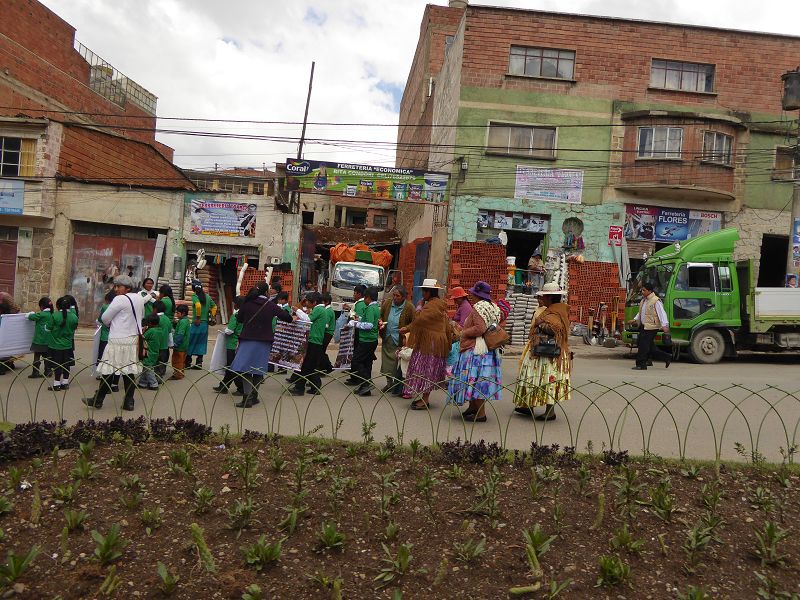 City La Paz Strassenumzug