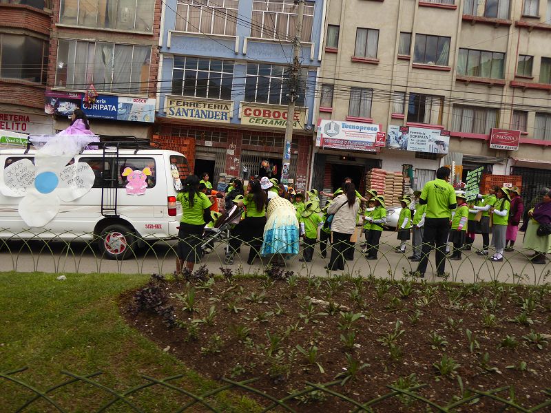 City La Paz Strassenumzug