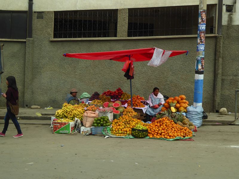 City La Paz Strassenumzug