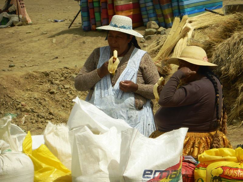 EL Alto La PaZ Mercado carretera