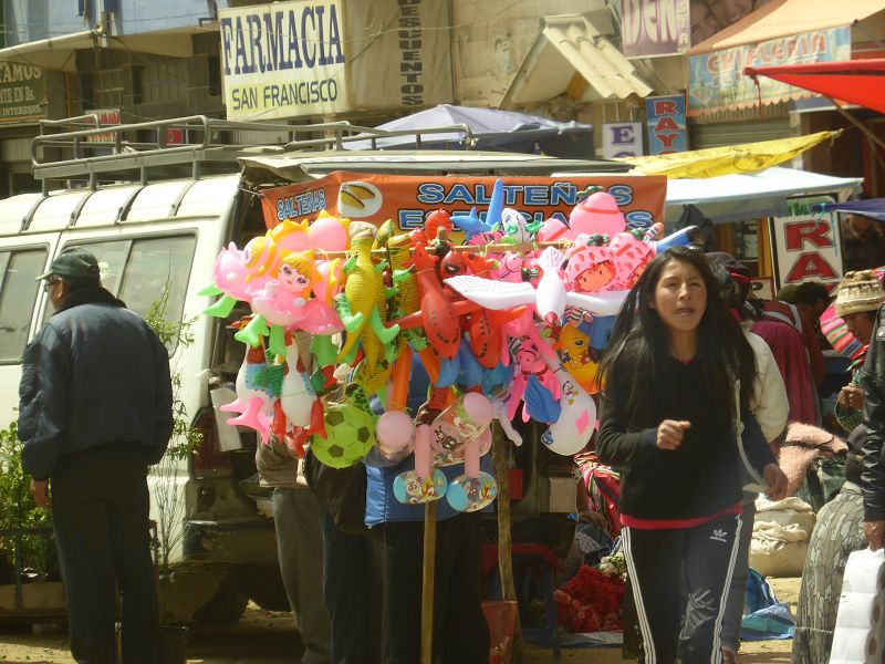 EL Alto La PaZ Mercado carretera