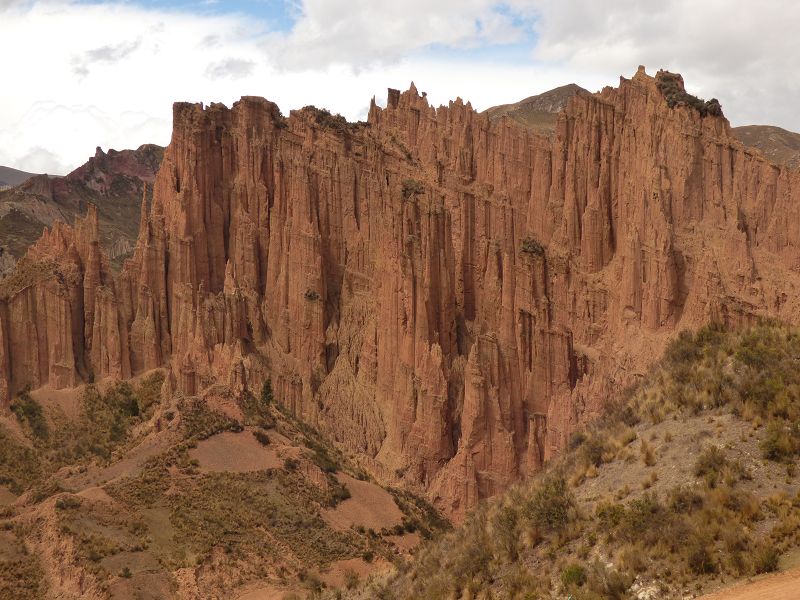 La Paz Muela del Diablo Beste Aussicht von La Paz 4x4 Abenteuer auf 4000 m