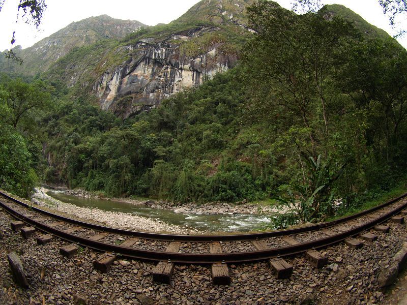 Picchu Machu Incafestung Machu Picchu Urubambatal Wanderung 