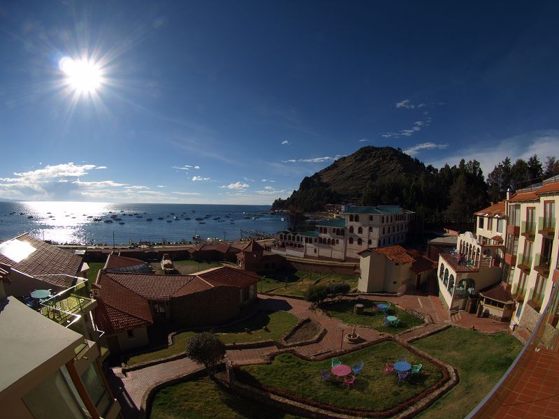 Peru Puno Lago Titicaca Titicacasee Fisheye Copacabana  