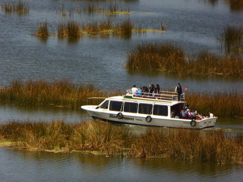 lake titicaca bootsfahrt 