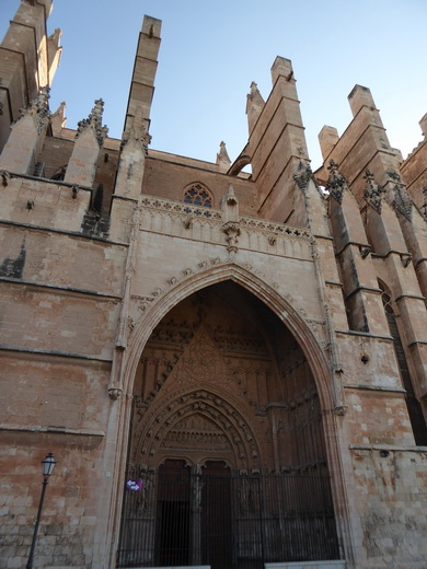   Palma de Mallorca Mallorca Cathedrale gaudi a seu Palma de Mallorca Mallorca La Seu („Bischofssitz“) 