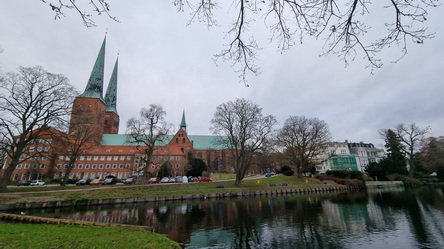 Lübeck Südstadt Traveufer 