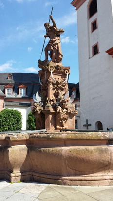 Weilburg an der Lahn  Schiffstunnel Schloss Kettenbrücke Rollschiff  Kanu Eisenbahn