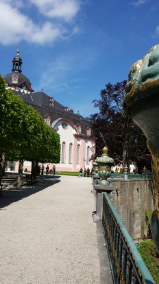 Weilburg an der Lahn  Schiffstunnel Schloss Kettenbrücke Rollschiff  Kanu Eisenbahn