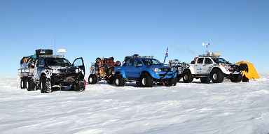 Toyota Hillux antarctika  Bilder Hilux-Antarctica 