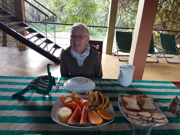 Wilpattu NP Wilpattu National Park Camp Kulu Lakesafaris  dining breackfast