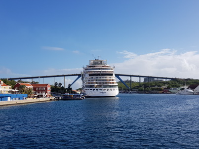 Curacao Willemstad Emmabrug Curacao  Willemstad Knigin-Emma-Brcke