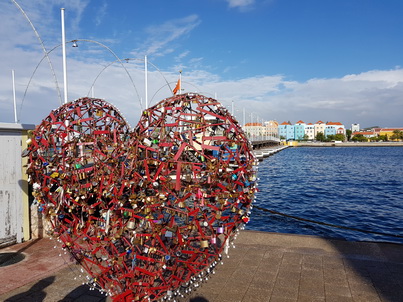 Curacao Willemstad Emmabrug Curacao  Willemstad Knigin-Emma-Brcke